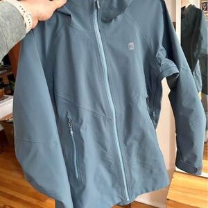 REI Blue Hooded Jacket